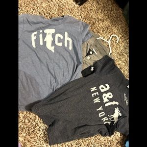Abercrombie kids boys 3/4 shirts